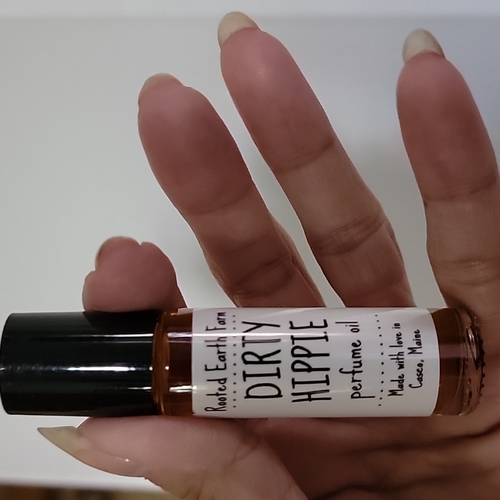 Rooted Earth Dirty Hippie roll on perfume oil